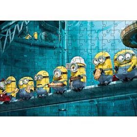 Cakapuzzle Minyonlar Animasyon Filmi 120 Parça Ahşap Puzzle