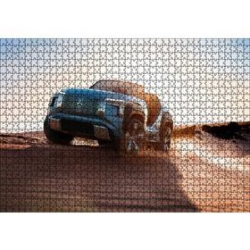 Cakapuzzle Mitsubishi Elektrikli SUV 120 Parça Ahşap Puzzle