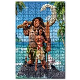 Cakapuzzle Moana Animasyon 120 Parça Ahşap Puzzle