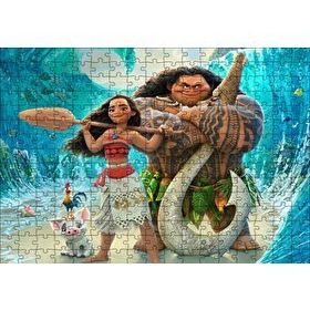 Cakapuzzle Moana Animasyon 120 Parça Ahşap Puzzle