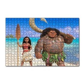 Cakapuzzle Moana Animasyon Filmi Deniz 120 Parça Ahşap Puzzle