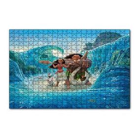Cakapuzzle Moana Dalgaların Ortasında 120 Parça Ahşap Puzzle