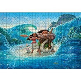 Cakapuzzle Moana Dalgaların Ortasında 120 Parça Ahşap Puzzle