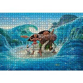 Cakapuzzle Moana Dalgaların Ortasında 120 Parça Ahşap Puzzle