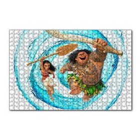 Cakapuzzle Moana Ve Maui Su Girdabı Görseli 120 Parça Ahşap Puzzle