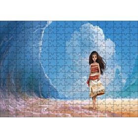 Cakapuzzle Moana Yüksek Dalgalar Bulutlar Görseli 120 Parça Ahşap Puzzle