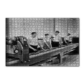 Cakapuzzle Modern Zamanlarda Charlie Chaplin 120 Parça Ahşap Puzzle