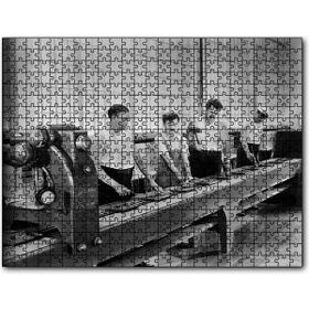 Cakapuzzle Modern Zamanlarda Charlie Chaplin Mdf 1000 Parça Puzzle
