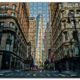 Cakapuzzle Modernizm ve Tarih Bir Arada Mdf 500 Parça Puzzle