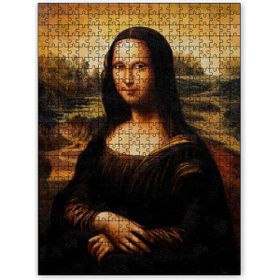 Cakapuzzle Mona Lisa Görseli 120 Parça Puzzle