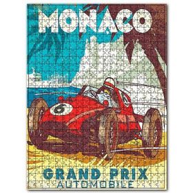 Cakapuzzle Monaco Da Araba Yarışları Görseli Ahşap 1000 Parça Puzzle