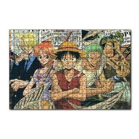 Cakapuzzle Monkey D Luffy Anime Karakterler 120 Parça Ahşap Puzzle
