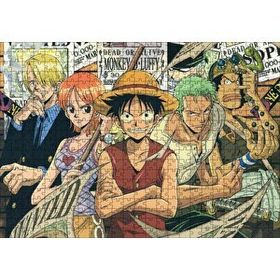 Cakapuzzle Monkey D Luffy Anime Karakterler 120 Parça Ahşap Puzzle
