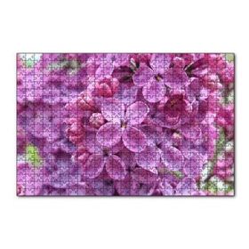 Cakapuzzle Mor Orkideler Görseli 120 Parça Ahşap Puzzle