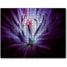 Cakapuzzle Mor Papatya Makro Çekim 1000 Parça Puzzle