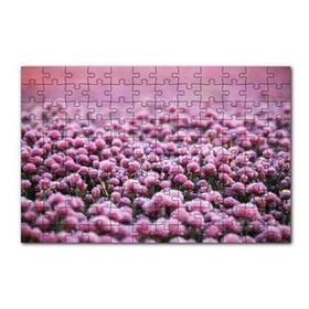 Cakapuzzle Mor Renkli Tomurcuk Çiçekler 120 Parça Ahşap Puzzle