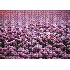 Cakapuzzle Mor Renkli Tomurcuk Çiçekler 120 Parça Ahşap Puzzle