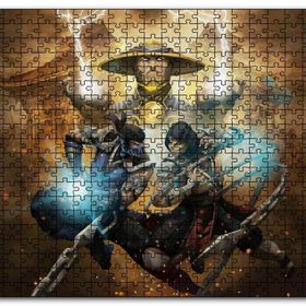 Cakapuzzle Mortal Kombat Raiden Sıfır Altı Akrep Görseli Mdf 120 Parça Puzzle