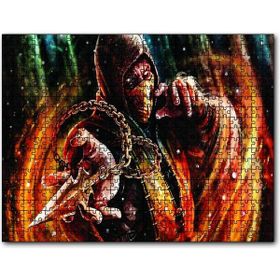 Cakapuzzle Mortal Kombat x Scorpion 255 Parça Puzzle