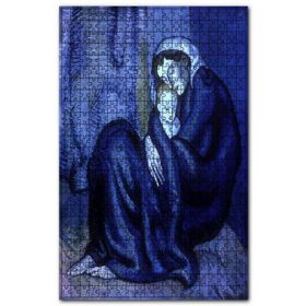 Cakapuzzle Mother And Child 1902 By Pablo Picasso Ahşap 255 Parça Puzzle