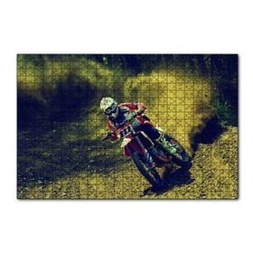 Cakapuzzle Motokros Spin 120 Parça Ahşap Puzzle