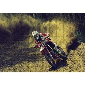 Cakapuzzle Motokros Spin Mdf 120 Parça Puzzle