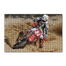 Cakapuzzle Motokros ve Çöl Kumları 120 Parça Ahşap Puzzle