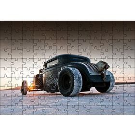 Cakapuzzle Motörhead Maça As Antika Araba 120 Parça Ahşap Puzzle
