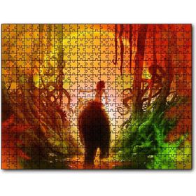 Cakapuzzle Mowgli Orman Çocuğu ve Ayı Görsel Ahşap 500 Parça Puzzle