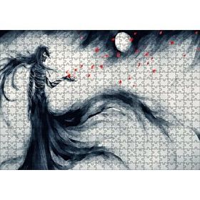 Cakapuzzle Mugetsu İchigo Sanat Görseli 120 Parça Ahşap Puzzle