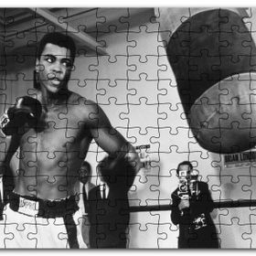 Cakapuzzle Muhammed Ali Khaliah Antrenmanda Mdf 1000 Parça Puzzle