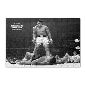 Cakapuzzle Muhammed Ali Khaliah Nakavt 1965 Görsel 120 Parça Ahşap Puzzle