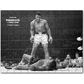 Cakapuzzle Muhammed Ali Khaliah Nakavt 1965 Görsel Mdf 120 Parça Puzzle