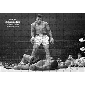 Cakapuzzle Muhammed Ali Khaliah Nakavt 1965 Görsel Mdf 120 Parça Puzzle