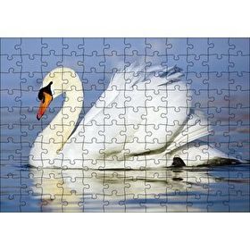 Cakapuzzle Muhteşem Beyaz Kuğu 120 Parça Ahşap Puzzle