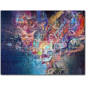Cakapuzzle Muhteşem Beynimizdeki İmgeler Tribal Sanat Mdf 500 Parça Puzzle