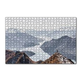 Cakapuzzle Muhteşem Göl ve Dağ Manzarası 120 Parça Ahşap Puzzle