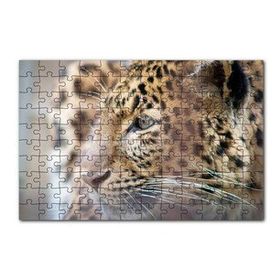 Cakapuzzle Muhteşem Güzellikteki Leopar Yakın Çekim 120 Parça Ahşap Puzzle