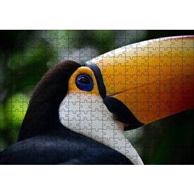Cakapuzzle Muhteşem Renkleriyle Tukan Kuşu 120 Parça Ahşap Puzzle