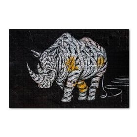 Cakapuzzle Mumya Gergedan Duvar Boyama 120 Parça Ahşap Puzzle