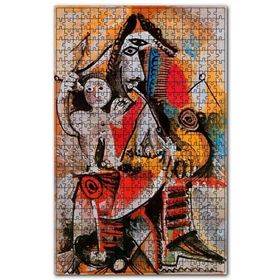 Cakapuzzle Musketeer And Amor 1969 By Pablo Picasso Ahşap 255 Parça Puzzle