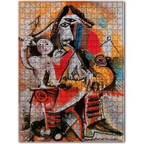 Cakapuzzle Musketeer And Amor 1969 By Pablo Picasso Ahşap 255 Parça Puzzle
