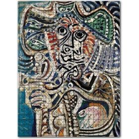 Cakapuzzle Musketeer With Sword 1972 By Pablo Picasso 120 Parça Puzzle