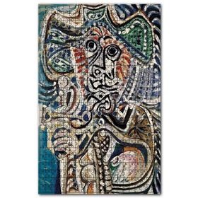 Cakapuzzle Musketeer With Sword 1972 By Pablo Picasso Ahşap 500 Parça Puzzle