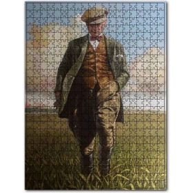 Cakapuzzle Mustafa Kemal Atatürk Buğday Tarlasında Görsel 120 Parça Puzzle