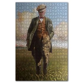 Cakapuzzle Mustafa Kemal Atatürk Buğday Tarlasında Görsel 120 Parça Puzzle