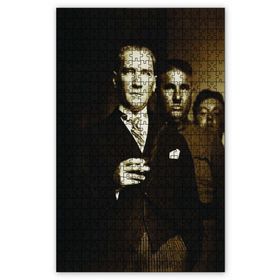 Cakapuzzle Mustafa Kemal Atatürk Karizmatik Ahşap 1000 Parça Puzzle