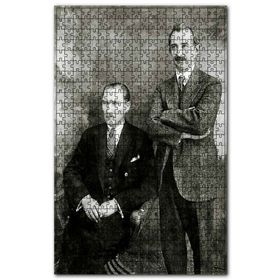 Cakapuzzle Mustafa Kemal İsmet İnönü Ahşap 1000 Parça Puzzle