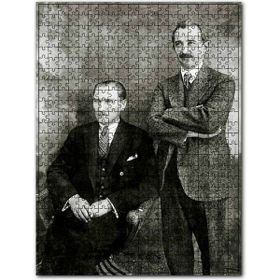 Cakapuzzle Mustafa Kemal İsmet İnönü Ahşap 1000 Parça Puzzle