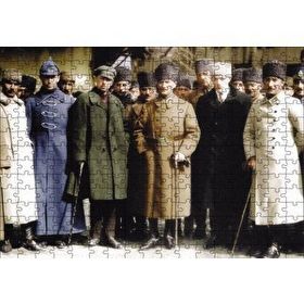 Cakapuzzle Mustafa Kemal Kurtuluş Savaşı 120 Parça Ahşap Puzzle